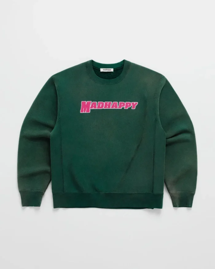 Viridian Madhappy Varsity Homecoming Heavyweight Crewneck
